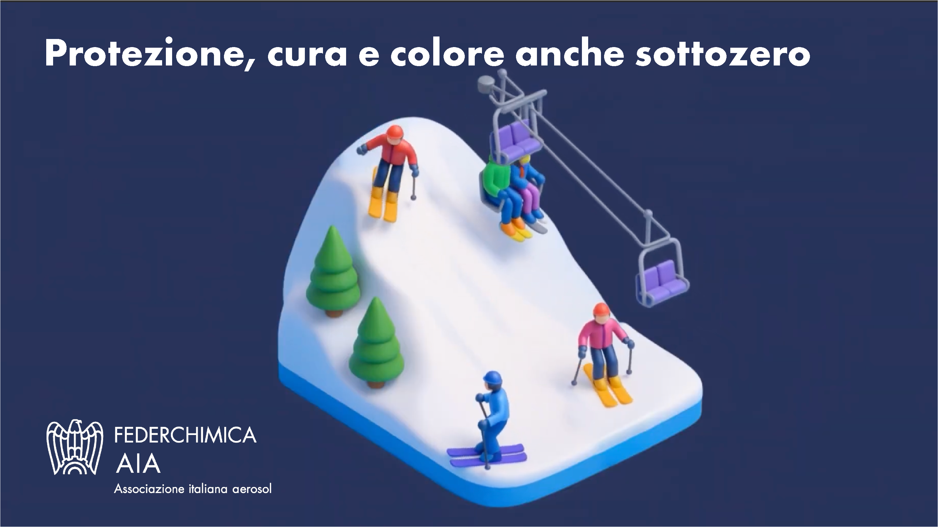Tecnologia aerosol: protezione, cura e colore anche sottozero